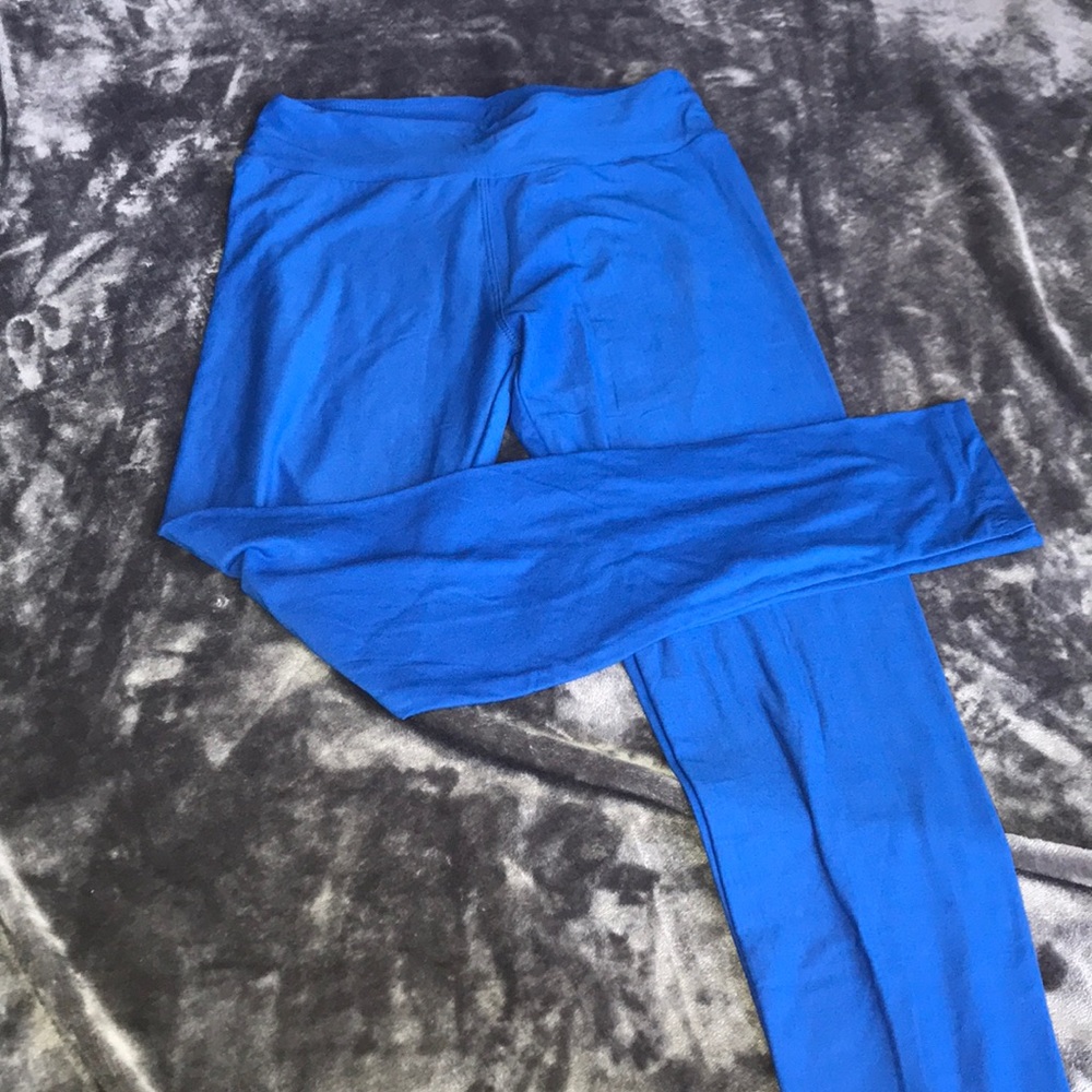 LuLaRoe Royal Blue Leggings OneSize